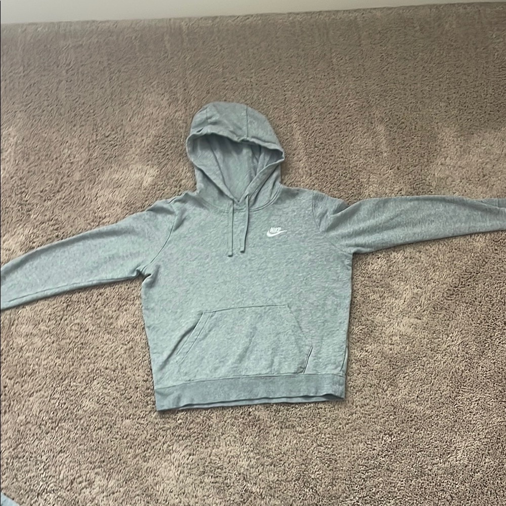 Nike Men's Gray Hoodie
